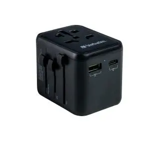 Verbatim UTA-02 World to World USB-A USB-C QC PD 20W