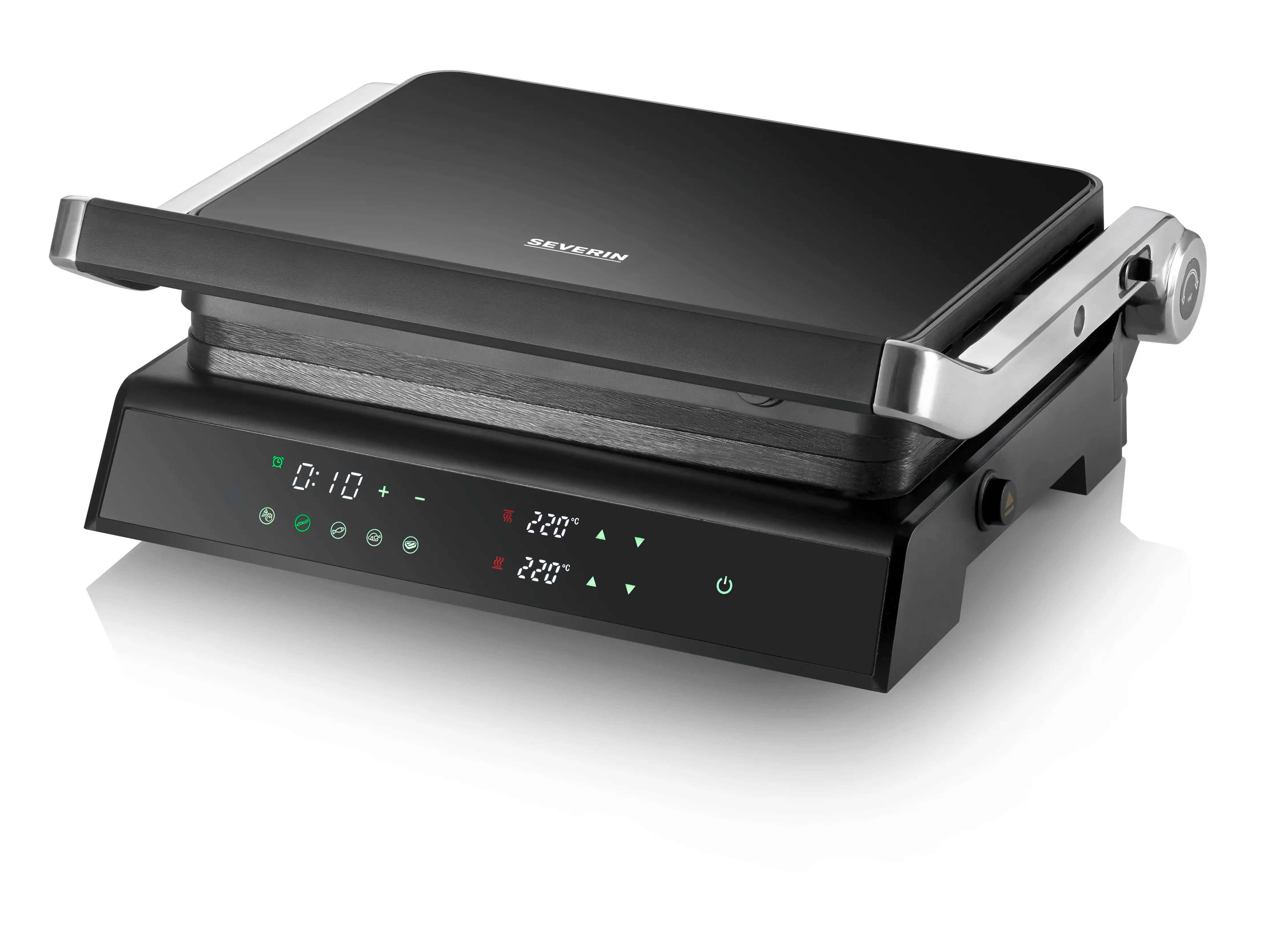 Grill elektryczny Severin Sevini Comfort KG 2399 660cm2 Programy automatyczne