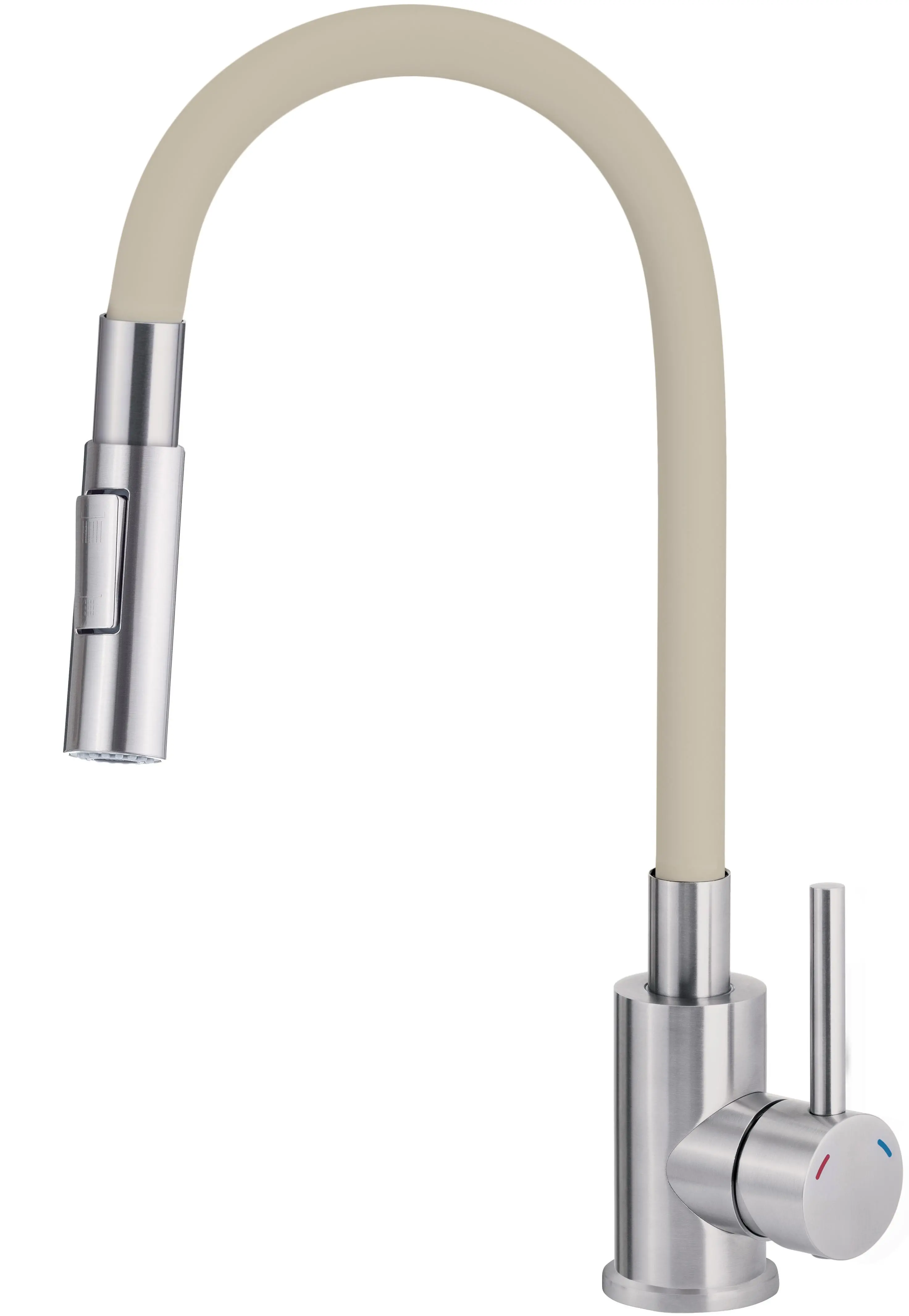 Bateria Deante Luno BOC_5740 Stal/Beżowy