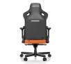 Fotel Anda Seat Kaiser 3 XL Gamingowy do 200kg Skóra ECO Pomarańczowy