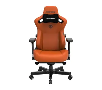 Fotel Anda Seat Kaiser 3 XL Gamingowy do 200kg Skóra ECO Pomarańczowy