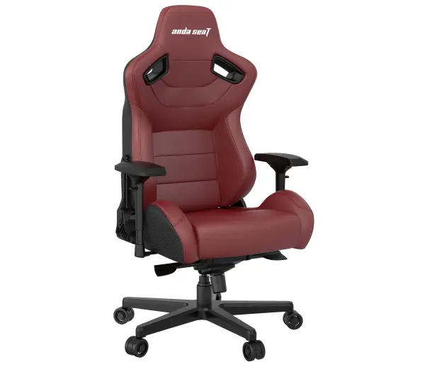 Anda Seat Kaiser 2 XL Gamingowy do 200kg Skóra ECO Bordowy - Kup na Raty - RRSO 0%