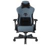 Fotel Anda Seat T-Pro 2 XL Gamingowy do 200kg Tkanina Niebieski