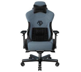 Fotel Anda Seat T-Pro 2 XL Gamingowy do 200kg Tkanina Niebieski