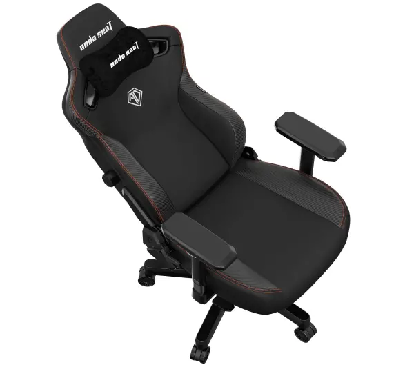 Anda Seat Kaiser 3 L Gamingowy do 150kg Skóra ECO Czarny - Kup na Raty - RRSO 0%