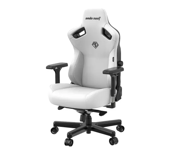 Anda Seat Kaiser 3 XL Gamingowy do 200kg Skóra ECO Biały - Kup na Raty - RRSO 0%