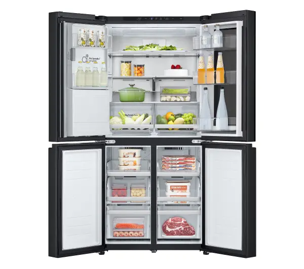 LG InstaView GMG860EPBE Funkcje AI Pełny No Frost 178,7cm Dystrybutor wody Zdalne sterowanie Ciemny grafit mat - TRZECI -55%, ALBO 5-TY ZA 1ZŁ - Kup na Raty - RRSO 0%