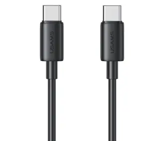 USAMS SJ711USB01 USB-C do USB-C 1m Czarny
