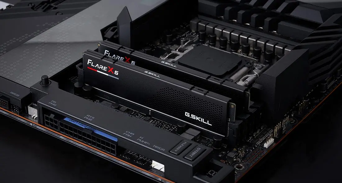 фото Память для настольных компьютеров G.Skill 32 GB (2x16GB) DDR5 6000 MHz Flare X5 (F5-6000J3038F16GX2-FX5)