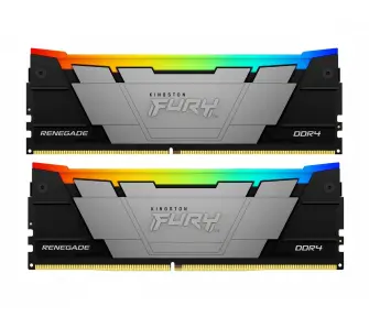 Pamięć RAM Kingston FURY Renegade RGB DDR4 16GB (2 x 8GB) 3200 CL16 Szary