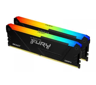 Kingston FURY Beast RGB DDR4 32GB (2 x 16GB) 3600 CL18 Czarny - Kup na Raty - RRSO 0%