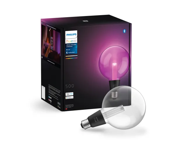 Inteligentne oświetlenie - Philips Hue White and Colour Ambiance E27