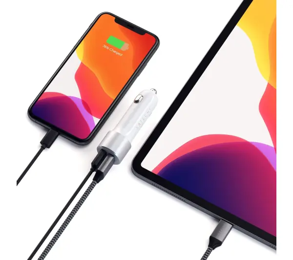 Satechi ST-TCPDCCS 72W USB-C PD Srebrny