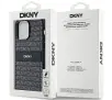 Etui DKNY Leather Mono Stripe & Metal Logo do iPhone 14 Pro Czarny