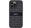 Etui DKNY Leather Mono Stripe & Metal Logo do iPhone 14 Pro Czarny