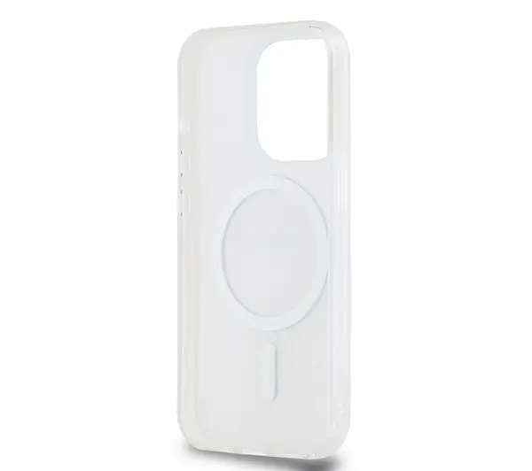 DKNY IML Mono & Stripe MagSafe do iPhone 14 Pro Różowy