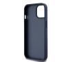 Etui DKNY Hardcase Leather Mono Stripe & Metal Logo iPhone 15 Niebieski