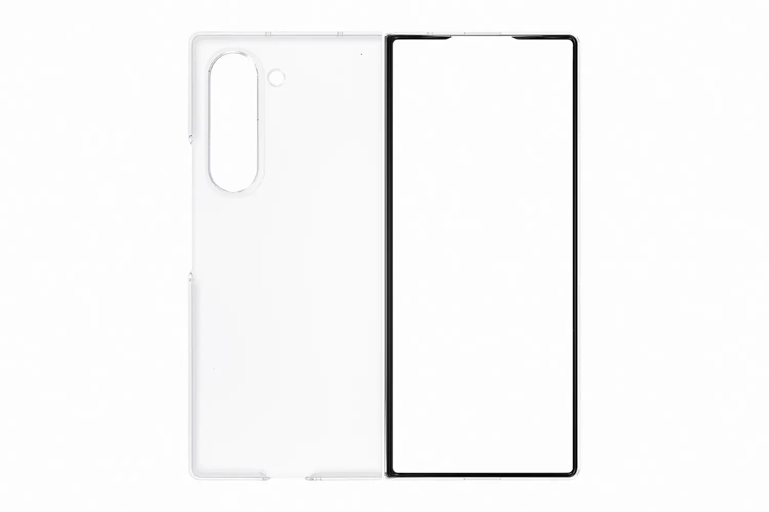 Etui Samsung Clear Slim Cover do Galaxy Z Fold 6 Przeźroczysty