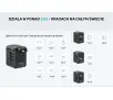 Ładowarka podróżna Unitek P1121ABK01 EU/US/UK/AUS PowerDelivery 35W