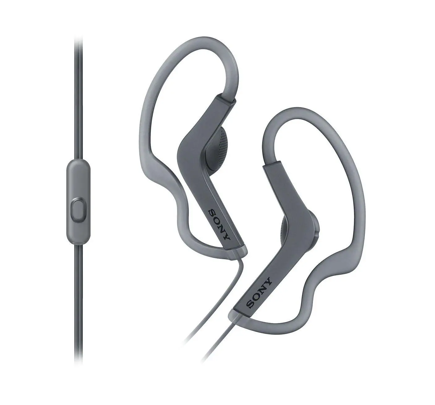 Słuchawki przewodowe Sony MDR-AS210AP Dokanałowe Mikrofon Czarny