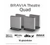 Głośniki Sony BRAVIA Theater Quad HT-A9M2 Wi-Fi Bluetooth Dolby Atmos DTS:X + subwoofer SA-SW5