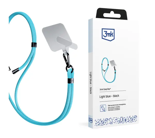 3mk EasyClip Jasny Niebieski