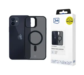 Etui 3mk Smoke MagCase do iPhone 12/12 Pro Czarny