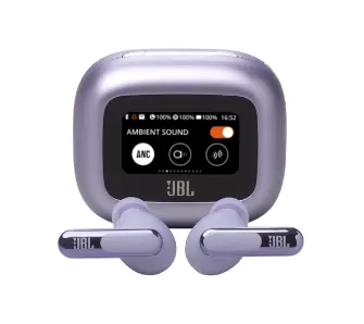 Słuchawki bezprzewodowe JBL Live Beam 3 Dokanałowe Bluetooth 5.3 Fioletowy