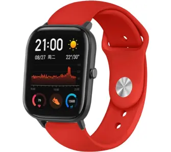 Pasek Beline do Galaxy Watch 20mm Everyday Czerwony