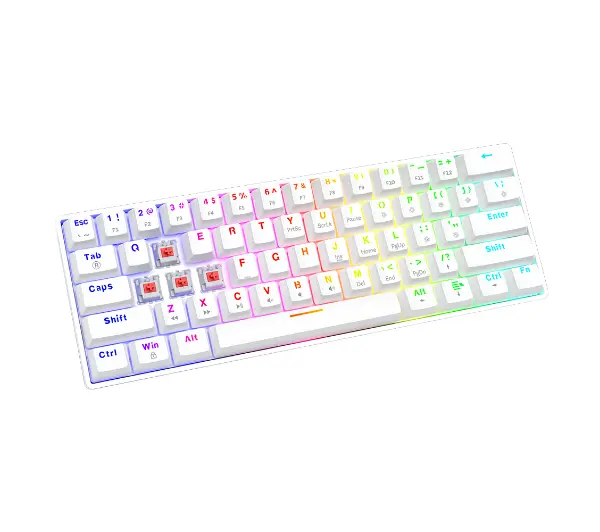 Savio Whiteout X2 Outemu Red Hot Swap Biały