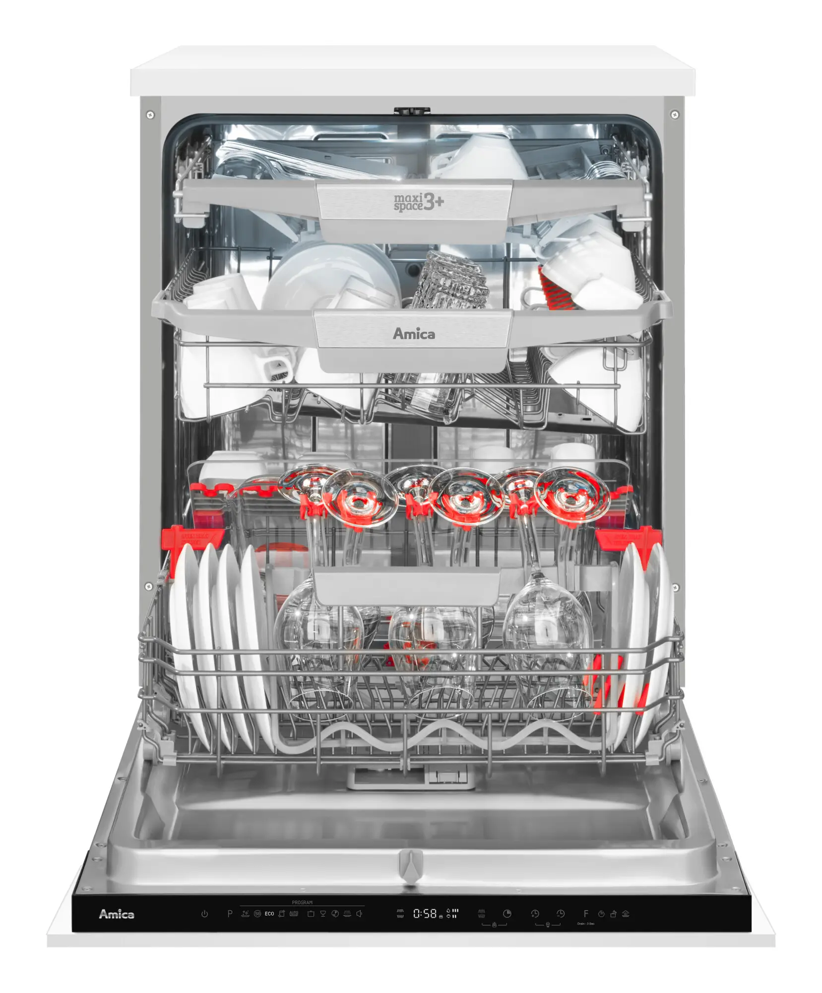 фото Посудомийна машина Amica DIM68B10ELONSWiD