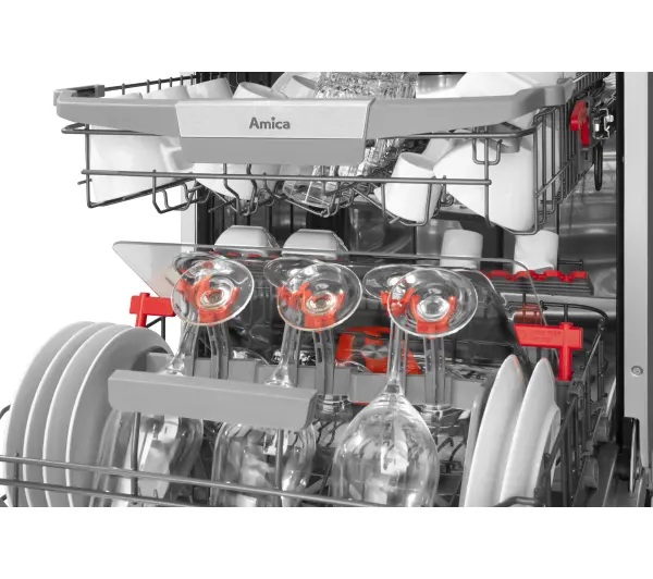 Amica DIM68B10ELONSWiD 59,8cm Automatyczne otwieranie drzwi Szuflada na sztućce - Kup na Raty - RRSO 0%