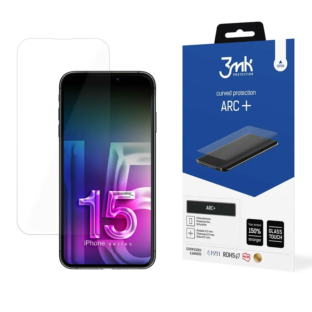 Folia ochronna 3mk ARC+ do iPhone 15