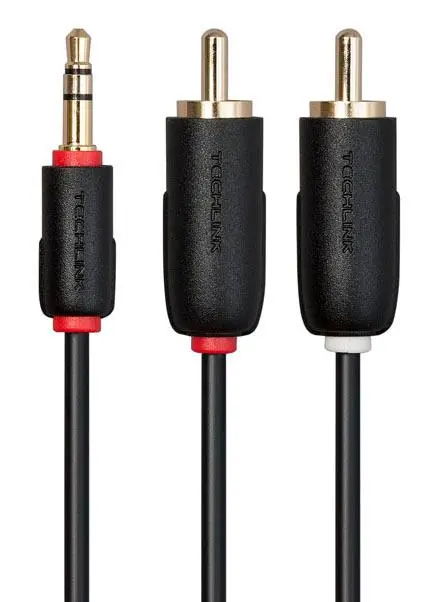 Kabel audio Techlink EPP 103021 1m Czarny