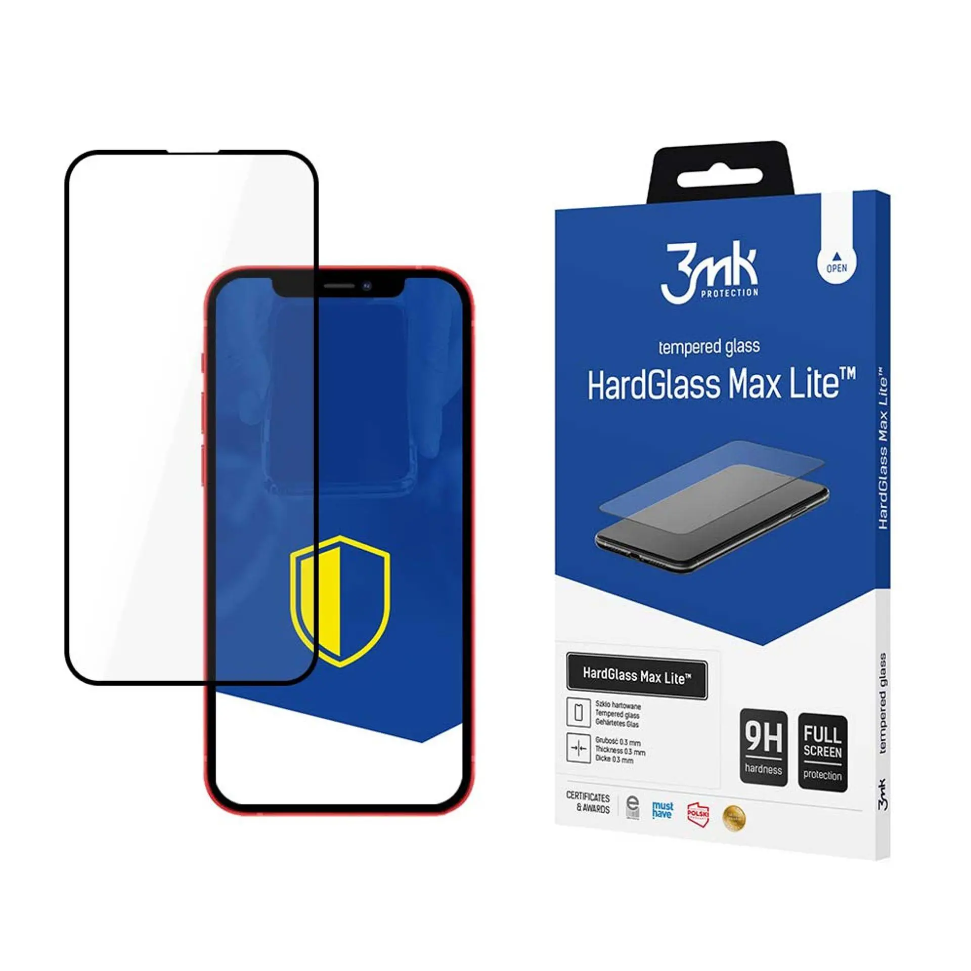 Szkło hartowane 3mk HardGlass Max Lite do iPhone 13