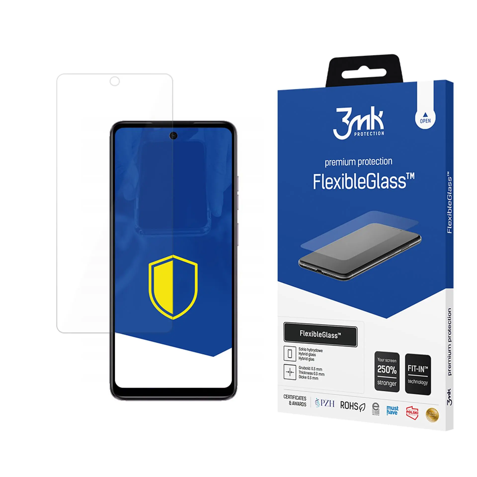Szkło hartowane 3mk Flexibleglass do Motorola Moto E14