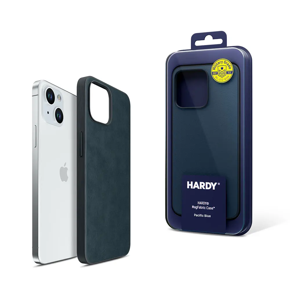 Etui 3mk Hardy MagFabric Case do iPhone 15 Niebieski