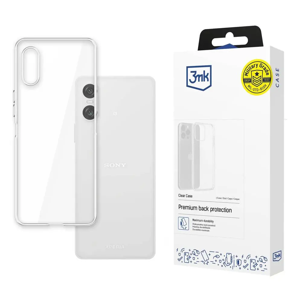 Etui 3mk Clear Case do Sony Xperia 10 VI Przezroczysty