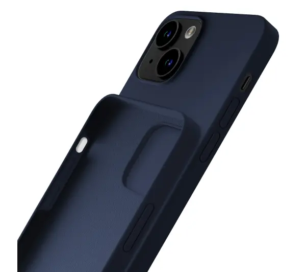 3mk Silicone Case do iPhone 15 Niebieski