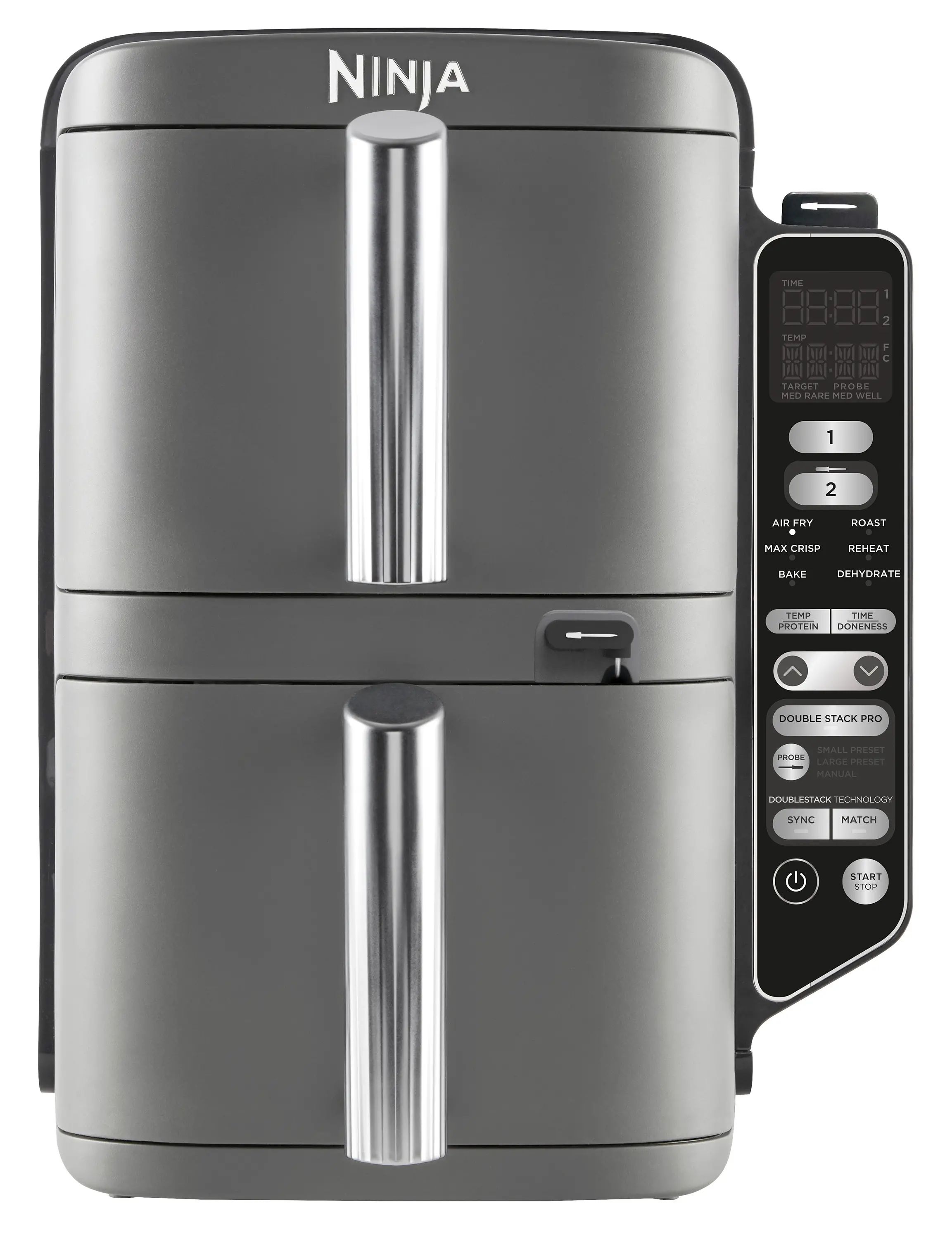 фото Мультипіч (аерофритюрниця) Ninja Double Stack XL 2-Level Hot Air Fryer SL451EU