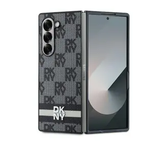 DKNY Chequered Pattern Printed Stripes DKHCZFD6PCPTSSK do Samsung Galaxy Z Fold6