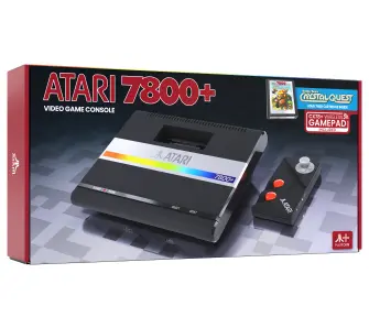 Konsola Atari 7800+  gra Bentley Bear’s Crystal Quest