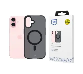 Etui 3mk Smoke MagCase do iPhone 16 Czarny