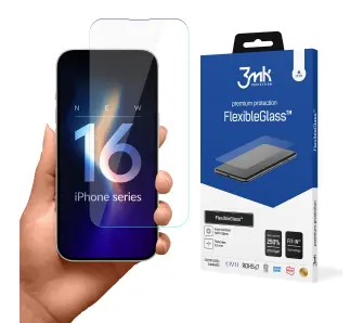 Szkło hybrydowe 3mk FlexibleGlass do iPhone 16