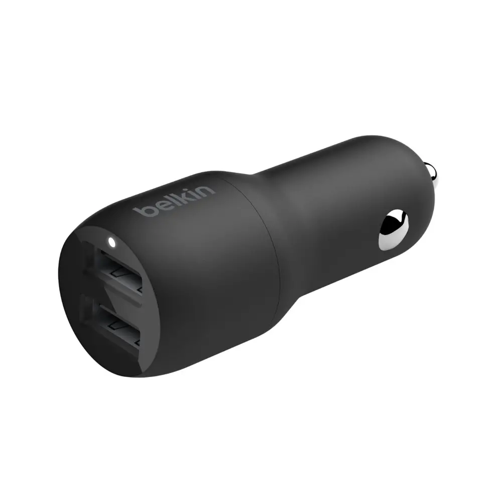 Ładowarka samochodowa Belkin USB-A Car Charger 12W X2 Czarny