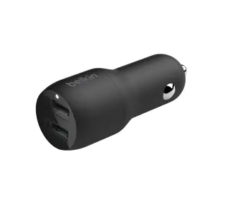 Belkin USB-A Car Charger 12W X2 Czarny