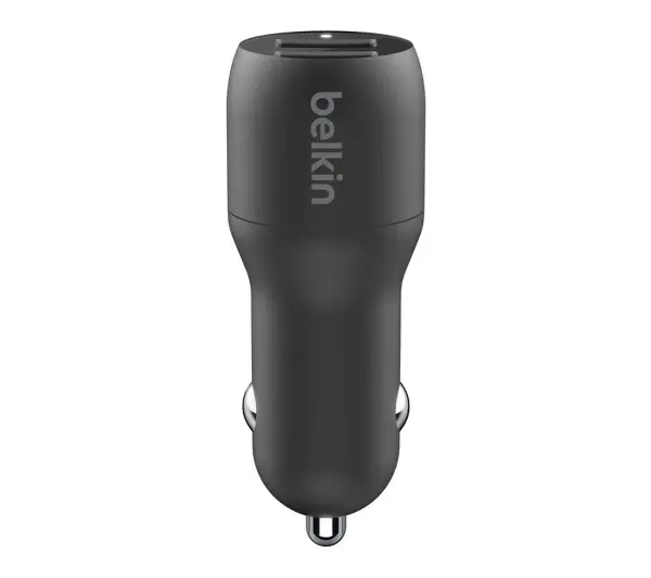 Belkin USB-A Car Charger 12W X2 Czarny