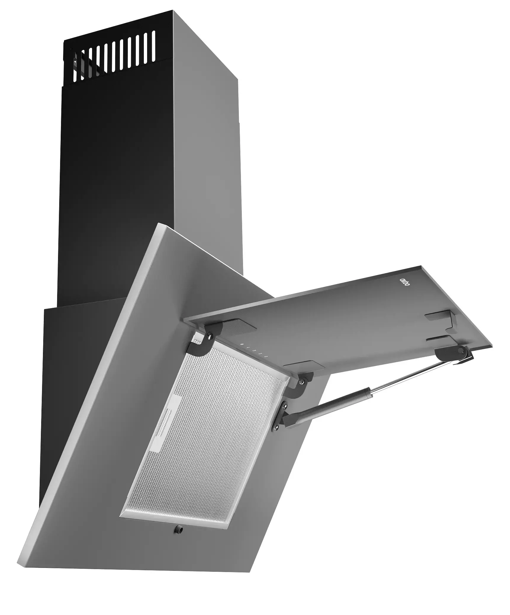 фото Витяжка похила Akpo WK-4 Nero 2.0 60 Gray