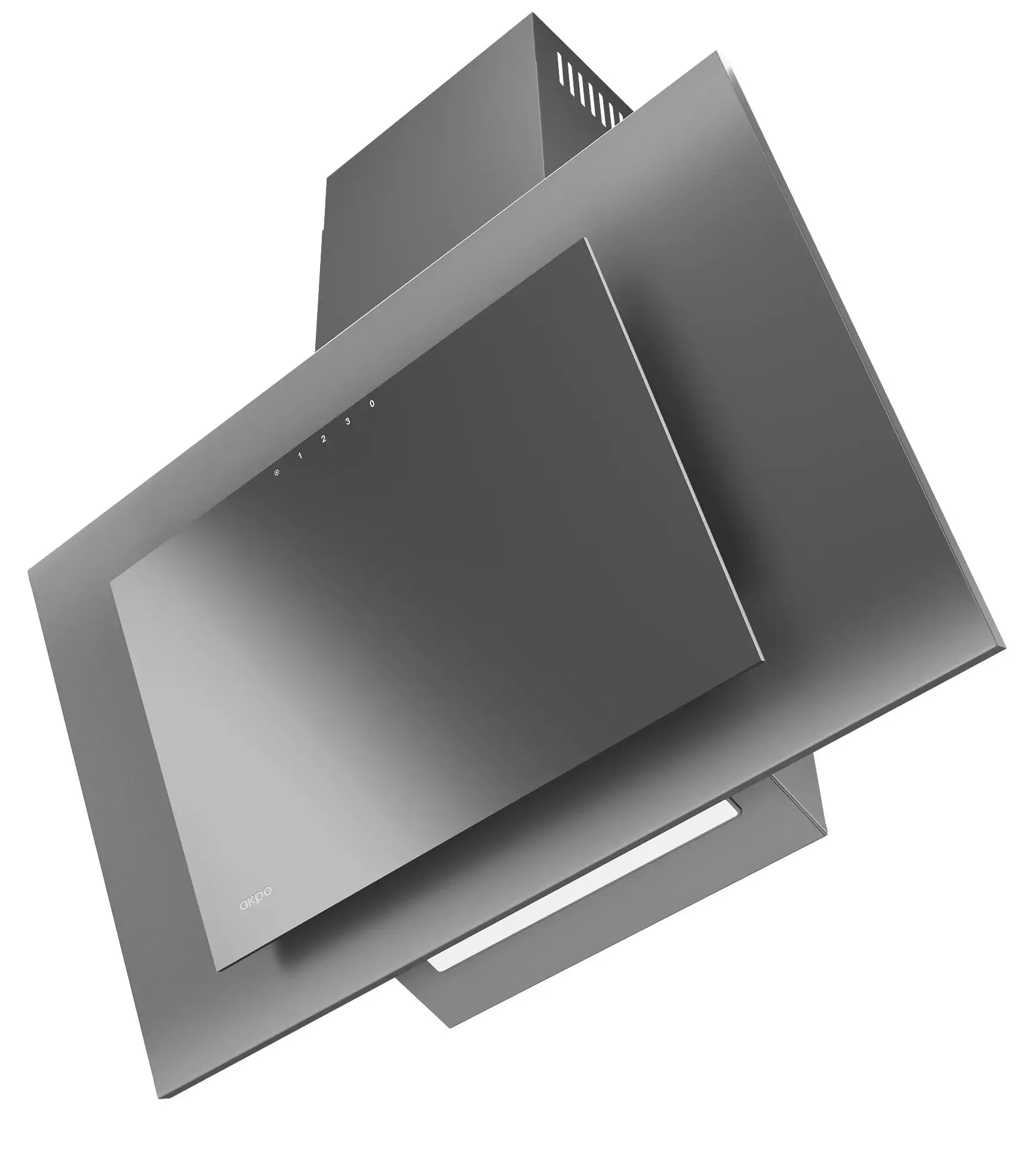 Okap Akpo WK-4 Nero 2.0 60 Szary połysk