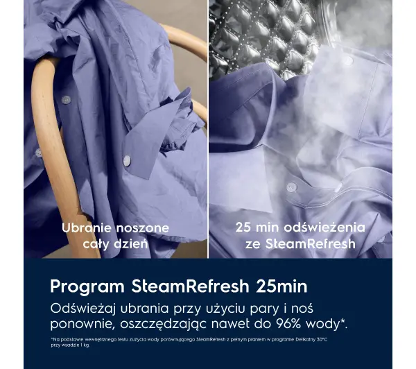 Electrolux 700 SteamCare EW7W4692P 63,6cm 9kg/6kg - TRZECI -55%, ALBO 5-TY ZA 1ZŁ - Kup na Raty - RRSO 0%